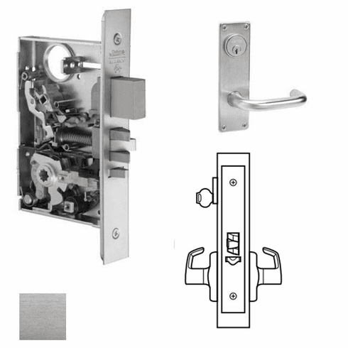 CORBIN RUSSWIN ML2055-LSN-626 Ml2055 Mortise Classroom Lever Lockset ML2055LSN626 ML2055 LSN 626