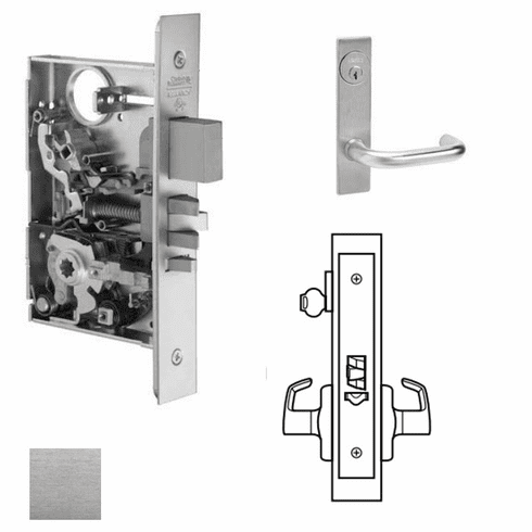 CORBIN RUSSWIN ML2055-LSP-626 Ml2055 Mortise Classroom Lever Lockset ML2055LSP626 ML2055 LSP 626