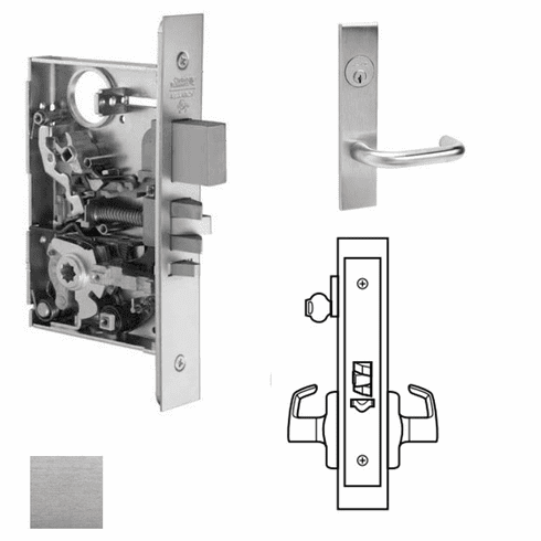 CORBIN RUSSWIN ML2055-LSR-626 Ml2055 Mortise Classroom Lever Lockset ML2055LSR626 ML2055 LSR 626