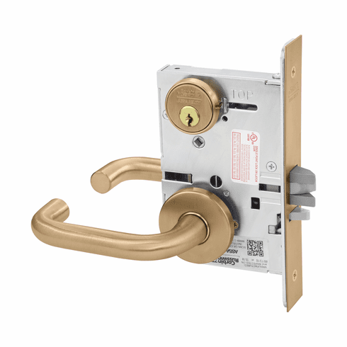 CORBIN RUSSWIN ML2055-LWA-612 Ml2055 Mortise Classroom Lever Lockset ML2055LWA612 ML2055 LWA 612