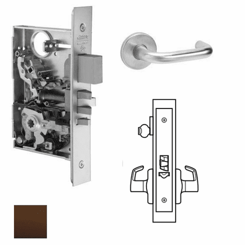 CORBIN RUSSWIN ML2055-LWF-613 Ml2055 Mortise Classroom Lever Lockset ML2055LWF613 ML2055 LWF 613