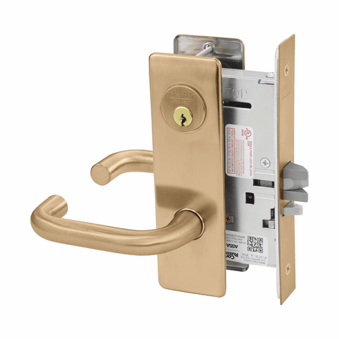 CORBIN RUSSWIN ML2055-LWM-612 Ml2055 Mortise Classroom Lever Lockset ML2055LWM612 ML2055 LWM 612