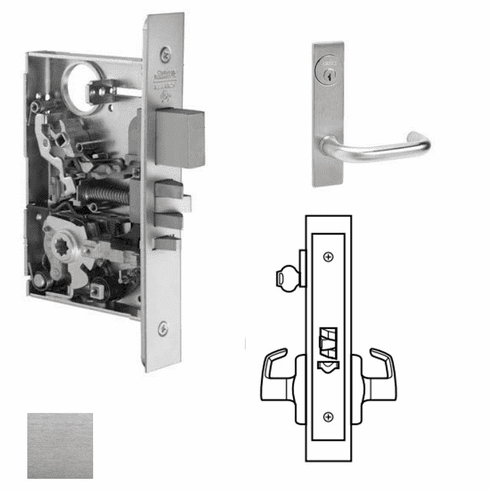 CORBIN RUSSWIN ML2055-LWP-626 Ml2055 Mortise Classroom Lever Lockset ML2055LWP626 ML2055 LWP 626