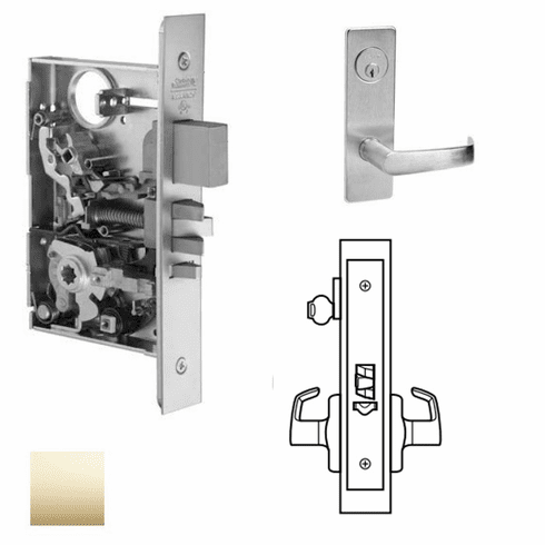 CORBIN RUSSWIN ML2055-NSM-605 Ml2055 Mortise Classroom Lever Lockset ML2055NSM605 ML2055 NSM 605