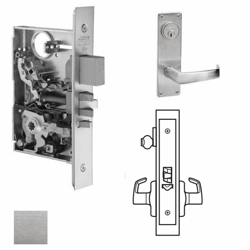 CORBIN RUSSWIN ML2055-NSN-626 Ml2055 Mortise Classroom Lever Lockset ML2055NSN626 ML2055 NSN 626