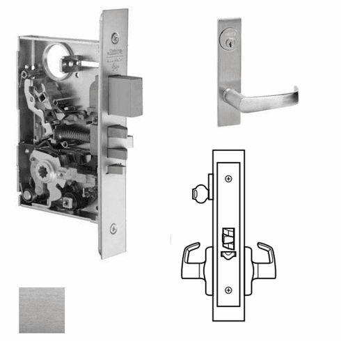 CORBIN RUSSWIN ML2055-NSP-626 Ml2055 Mortise Classroom Lever Lockset ML2055NSP626 ML2055 NSP 626