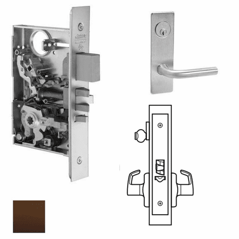 CORBIN RUSSWIN ML2055-RWM-613 Ml2055 Mortise Classroom Lever Lockset ML2055RWM613 ML2055 RWM 613