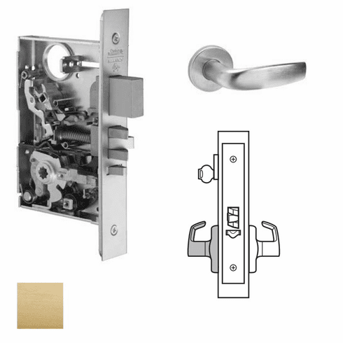 CORBIN RUSSWIN ML2057-CSA-606 Ml2057 Mortise Storeroom Lever Lockset ML2057CSA606 ML2057 CSA 606