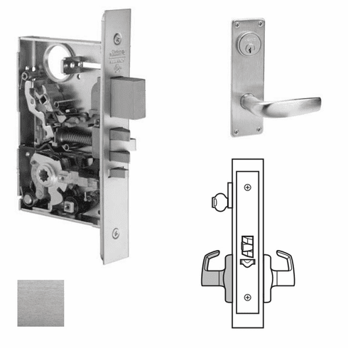 CORBIN RUSSWIN ML2057-CSN-626 Ml2057 Mortise Storeroom Lever Lockset ML2057CSN626 ML2057 CSN 626