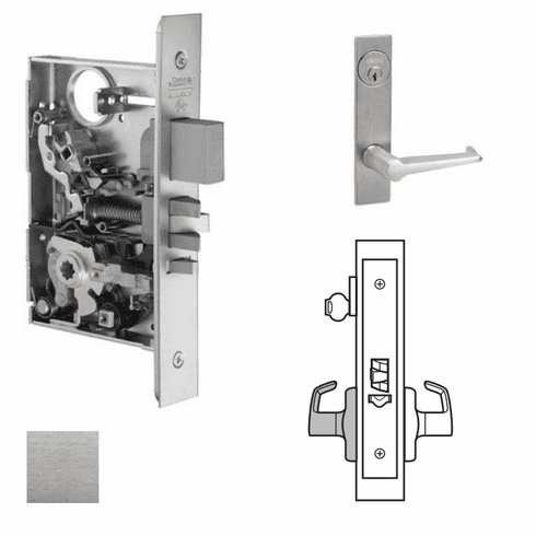 CORBIN RUSSWIN ML2057-ESP-626 Ml2057 Mortise Storeroom Lever Lockset ML2057ESP626 ML2057 ESP 626