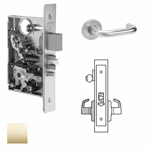 CORBIN RUSSWIN ML2057-LWA-605 Ml2057 Mortise Storeroom Lever Lockset ML2057LWA605 ML2057 LWA 605