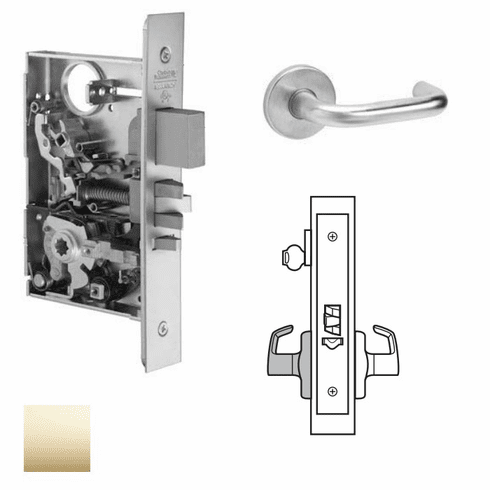 CORBIN RUSSWIN ML2057-LWF-605 Ml2057 Mortise Storeroom Lever Lockset ML2057LWF605 ML2057 LWF 605