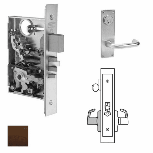 CORBIN RUSSWIN ML2057-LWN-613 Ml2057 Mortise Storeroom Lever Lockset ML2057LWN613 ML2057 LWN 613