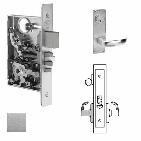 CORBIN RUSSWIN ML2057-PSN-626 Ml2057 Mortise Storeroom Lever Lockset ML2057PSN626 ML2057 PSN 626