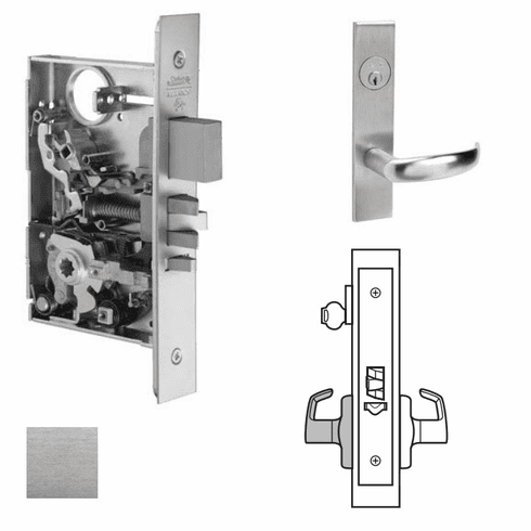 CORBIN RUSSWIN ML2057-PSR-626 Ml2057 Mortise Storeroom Lever Lockset ML2057PSR626 ML2057 PSR 626
