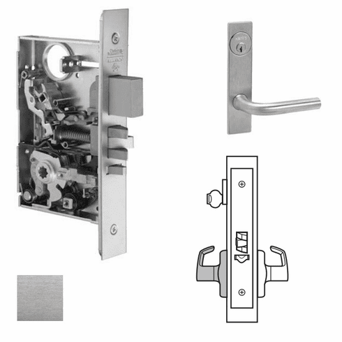 CORBIN RUSSWIN ML2057-RWP-626 Ml2057 Mortise Storeroom Lever Lockset ML2057RWP626 ML2057 RWP 626