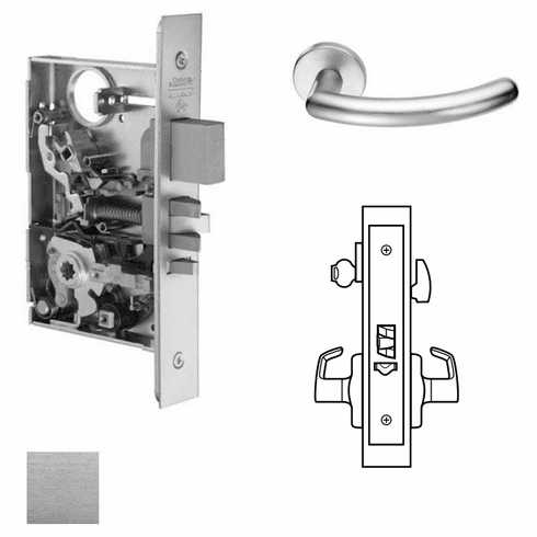 CORBIN RUSSWIN ML2058-109X-626-LC Ml2058 Mortise Entrance Holdback Lever Lockset ML2058109X626LC ML2058 109X 626 LC