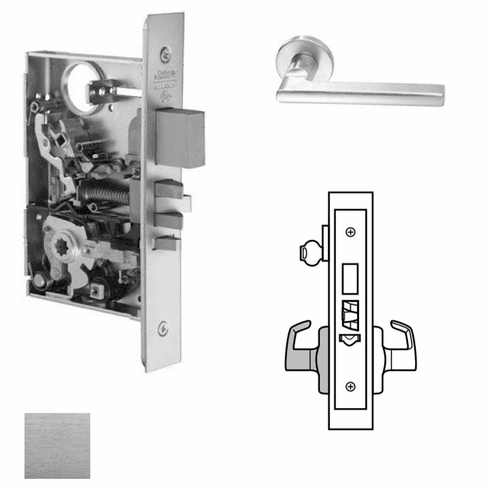 CORBIN RUSSWIN ML2059-102X-626-LC Ml2059 Mortise Security Storeroom Lever Lockset ML2059102X626LC ML2059 102X 626 LC