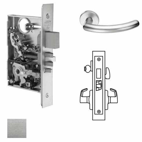 CORBIN RUSSWIN ML2065-109X-626-LC Ml2065 Mortise Dormitory Lever Lockset ML2065109X626LC ML2065 109X 626 LC