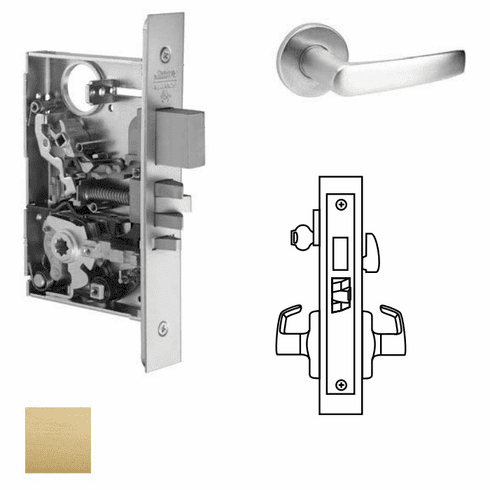CORBIN RUSSWIN ML2065-ASA-606 Ml2065 Mortise Dormitory Lever Lockset ML2065ASA606 ML2065 ASA 606