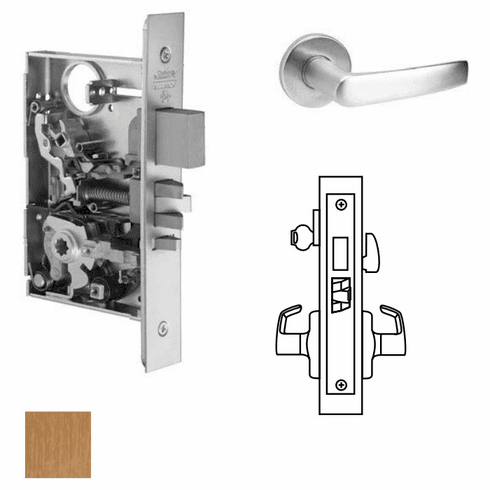 CORBIN RUSSWIN ML2065-ASA-612 Ml2065 Mortise Dormitory Lever Lockset ML2065ASA612 ML2065 ASA 612