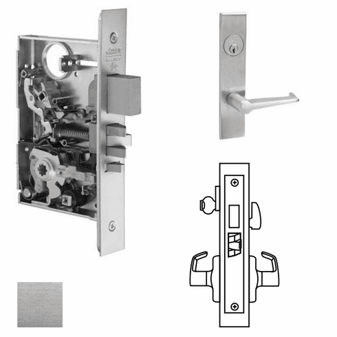 CORBIN RUSSWIN ML2065-ESR-626 Ml2065 Mortise Dormitory Lever Lockset ML2065ESR626 ML2065 ESR 626