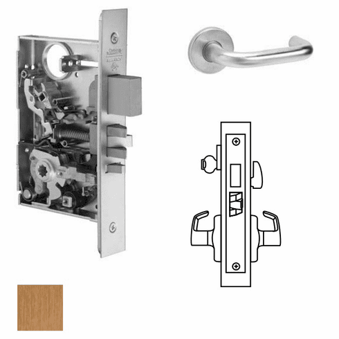 CORBIN RUSSWIN ML2065-LWA-612 Ml2065 Mortise Dormitory Lever Lockset ML2065LWA612 ML2065 LWA 612