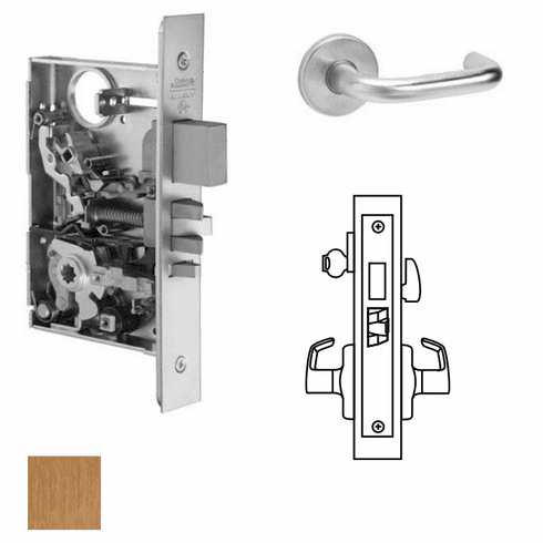 CORBIN RUSSWIN ML2065-LWF-612 Ml2065 Mortise Dormitory Lever Lockset ML2065LWF612 ML2065 LWF 612