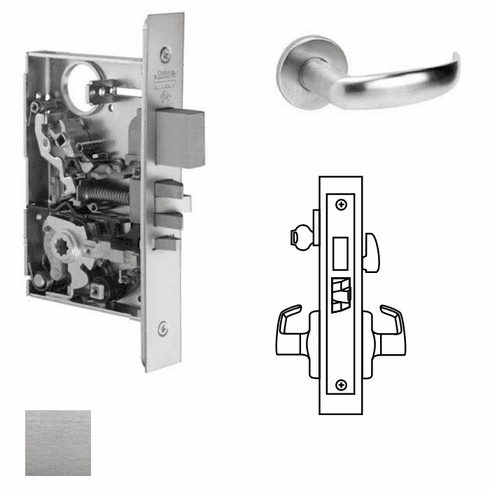 CORBIN RUSSWIN ML2065-PSA-626 Ml2065 Mortise Dormitory Lever Lockset ML2065PSA626 ML2065 PSA 626