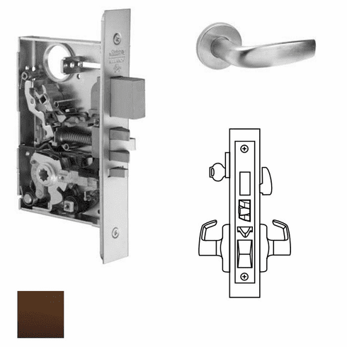 CORBIN RUSSWIN ML2067-CSA-613 Ml2067 Mortise Apartment Lever Lockset ML2067CSA613 ML2067 CSA 613