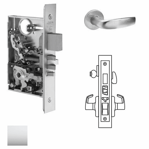 CORBIN RUSSWIN ML2067-CSA-625 Ml2067 Mortise Apartment Lever Lockset ML2067CSA625 ML2067 CSA 625