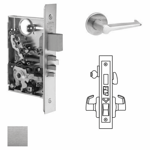 CORBIN RUSSWIN ML2067-ESA-626 Ml2067 Mortise Apartment Lever Lockset ML2067ESA626 ML2067 ESA 626