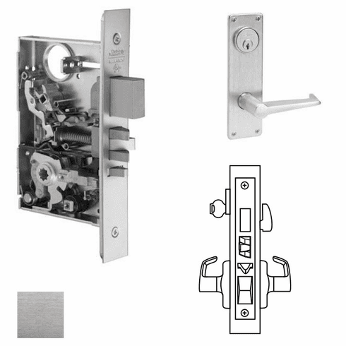 CORBIN RUSSWIN ML2067-ESN-626 Ml2067 Mortise Apartment Lever Lockset ML2067ESN626 ML2067 ESN 626