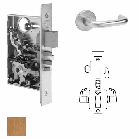 CORBIN RUSSWIN ML2067-LWF-612 Ml2067 Mortise Apartment Lever Lockset ML2067LWF612 ML2067 LWF 612