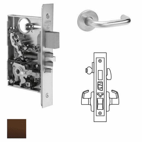 CORBIN RUSSWIN ML2067-LWF-613 Ml2067 Mortise Apartment Lever Lockset ML2067LWF613 ML2067 LWF 613