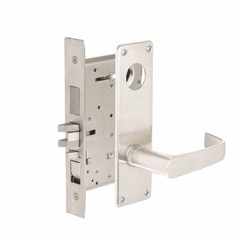 CORBIN RUSSWIN ML2067-NSN-626-LC Ml2067 Mortise Apartment Lever Lockset ML2067NSN626LC ML2067 NSN 626 LC