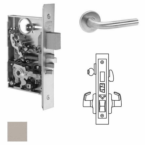 CORBIN RUSSWIN ML2067-RWA-630 Ml2067 Mortise Apartment Lever Lockset ML2067RWA630 ML2067 RWA 630