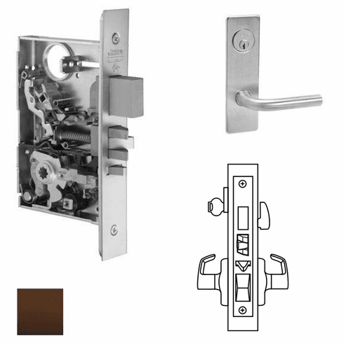 CORBIN RUSSWIN ML2067-RWM-613 Ml2067 Mortise Apartment Lever Lockset ML2067RWM613 ML2067 RWM 613