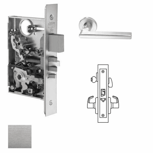 CORBIN RUSSWIN ML2068-102X-626-LC Ml2068 Mortise Privacy Lever Lockset ML2068102X626LC ML2068 102X 626 LC