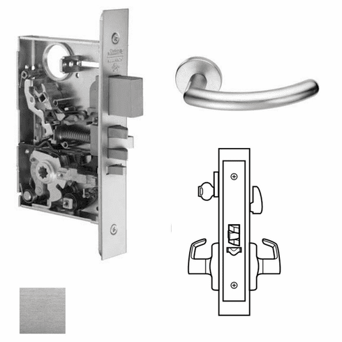 CORBIN RUSSWIN ML2069-109X-626-LC Ml2069 Mortise Institution Privacy Lever Lockset ML2069109X626LC ML2069 109X 626 LC
