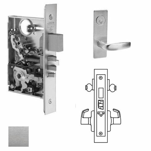 CORBIN RUSSWIN ML2072-CSM-626 Ml2072 Mortise Classroom Intruder Lever Lockset ML2072CSM626 ML2072 CSM 626