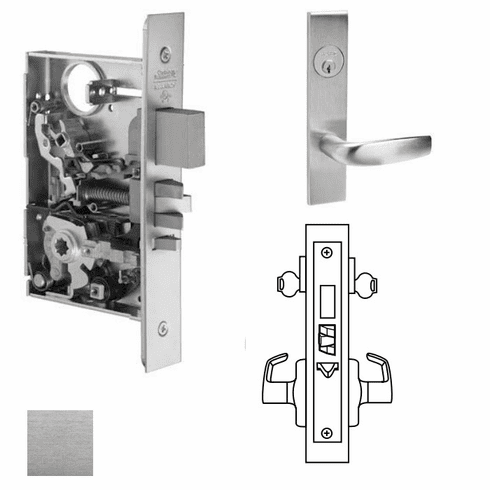 CORBIN RUSSWIN ML2072-CSR-626 Ml2072 Mortise Classroom Intruder Lever Lockset ML2072CSR626 ML2072 CSR 626