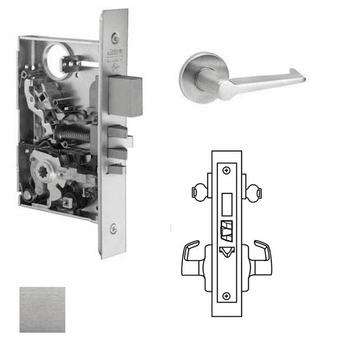 CORBIN RUSSWIN ML2072-ESA-626 Ml2072 Mortise Classroom Intruder Lever Lockset ML2072ESA626 ML2072 ESA 626