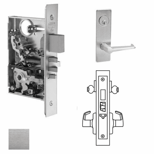 CORBIN RUSSWIN ML2072-ESM-626 Ml2072 Mortise Classroom Intruder Lever Lockset ML2072ESM626 ML2072 ESM 626