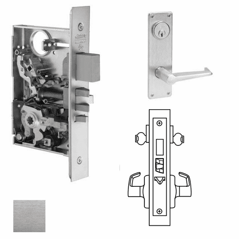 CORBIN RUSSWIN ML2072-ESN-626 Ml2072 Mortise Classroom Intruder Lever Lockset ML2072ESN626 ML2072 ESN 626