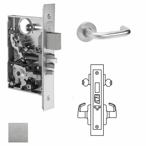 CORBIN RUSSWIN ML2072-LSA-626 Ml2072 Mortise Classroom Intruder Lever Lockset ML2072LSA626 ML2072 LSA 626