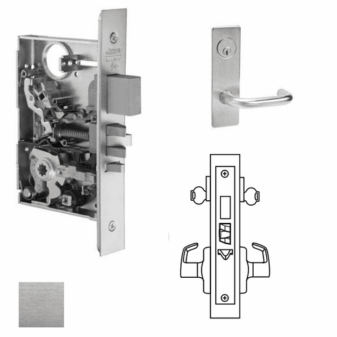 CORBIN RUSSWIN ML2072-LSM-626 Ml2072 Mortise Classroom Intruder Lever Lockset ML2072LSM626 ML2072 LSM 626