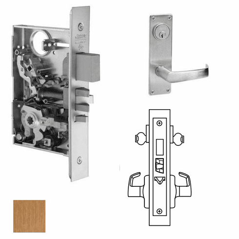 CORBIN RUSSWIN ML2072-NSN-612 Ml2072 Mortise Classroom Intruder Lever Lockset ML2072NSN612 ML2072 NSN 612