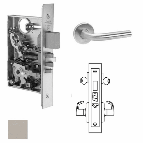 CORBIN RUSSWIN ML2072-RWA-630 Ml2072 Mortise Classroom Intruder Lever Lockset ML2072RWA630 ML2072 RWA 630