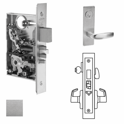CORBIN RUSSWIN ML2075-CSM-626 Ml2075 Mortise Entrance/Office Lever Lockset ML2075CSM626 ML2075 CSM 626